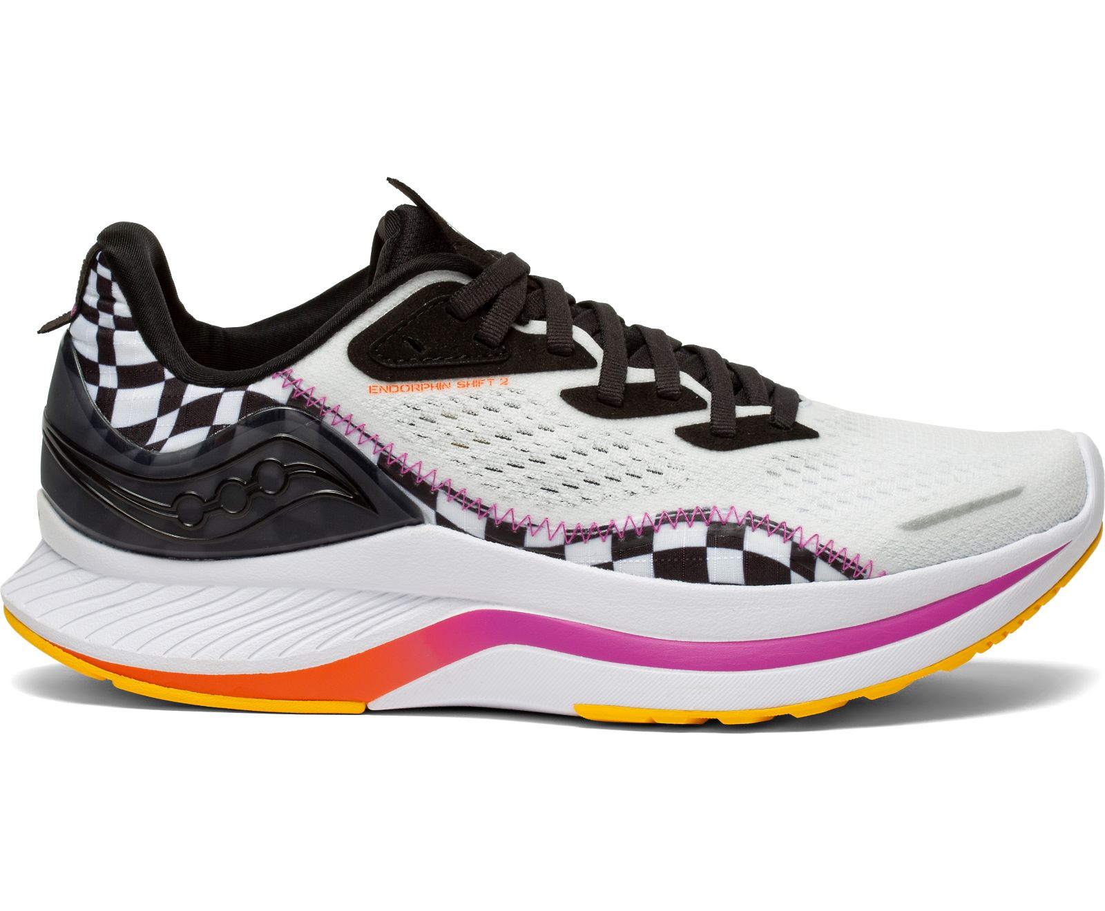 Saucony Endorphin Shift 2 Löparskor Dam Vita Svarta | Sverige 574FDN